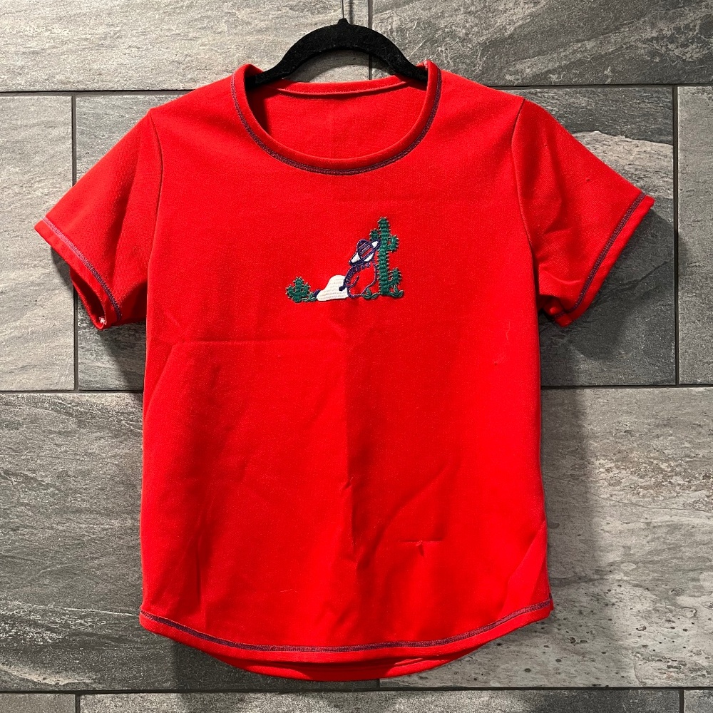Y2K Embroidered Tee